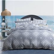 Private Collection - Lambert Quilt Cover Super King Ink Set