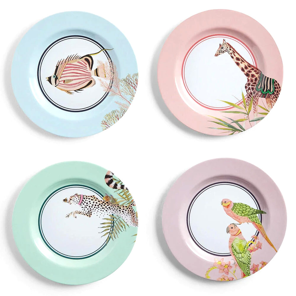 Yvonne Ellen Picnic Side Plate Set 4pce Peter's of Kensington