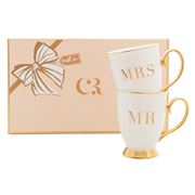 Cristina Re - Mr & Mrs Mug Set 300ml 2pce