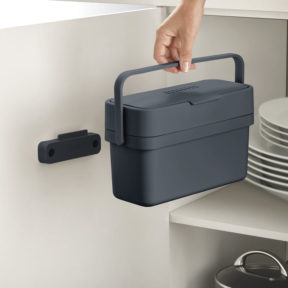 Joseph Joseph Compo 4 Food Waste Caddy Graphite Peter's of Kensington