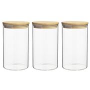 Ecology - Pantry Round Canister Set 17.5cm 3pce