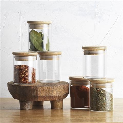 Ecology - Pantry Spice Jar 7.5cm Set 6pce