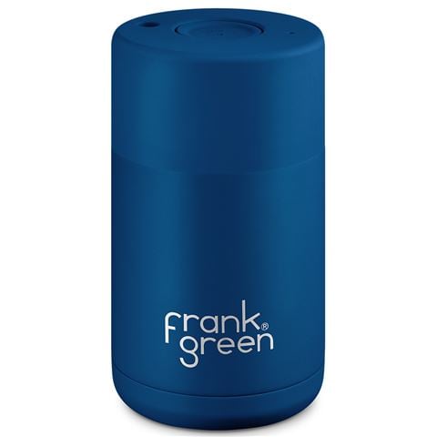 Frank Green - Ceramic Reusable Cup Deep Ocean 340ml | Peter's of Kensington