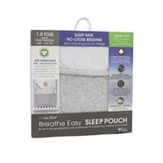 Bubba Blue - Breathe Easy 1.0 Tog Sleep Pouch White/Grey