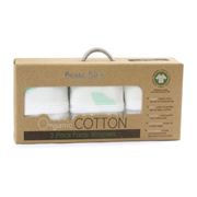 Bubba Blue - New Organic Feathers Face Washer Set 3pce