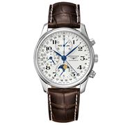 Longines - Master Coll. Moon Phase Brown Strap Chronograph