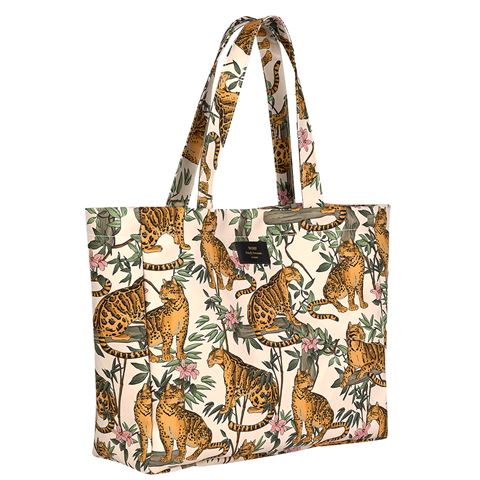 Wouf - Large Tote Lazy Jungle | Peter's of Kensington
