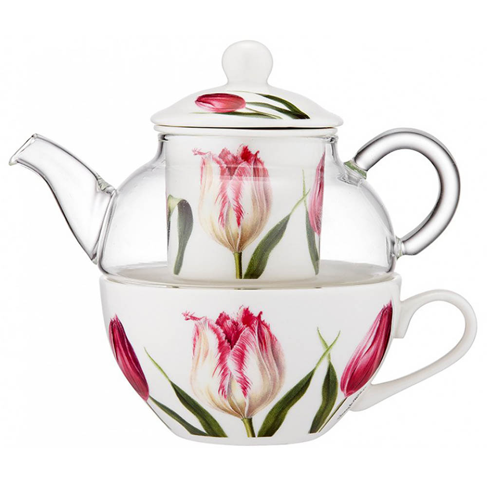 Ashdene - Floral Symphony Tulip Tea For One | Peter's of Kensington