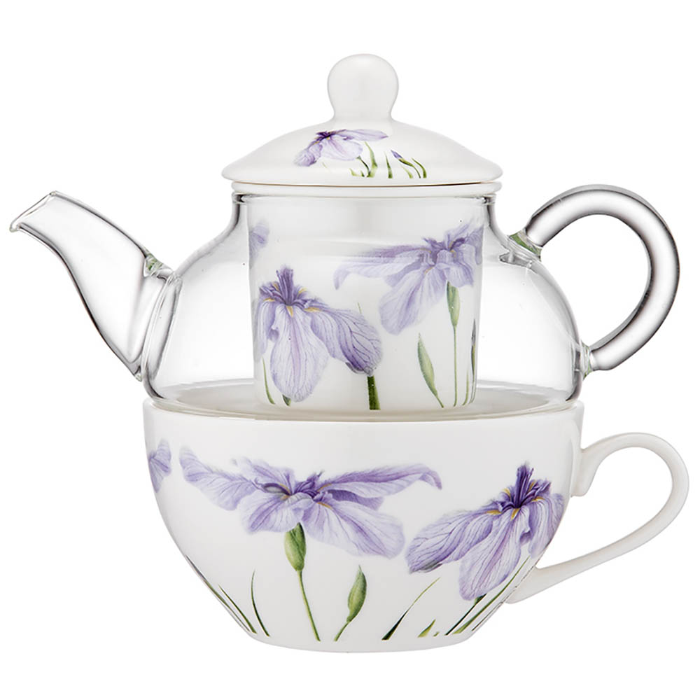 Ashdene - Floral Symphony Tea For One Iris | Peter's of Kensington