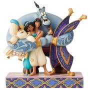 Disney - Aladdin Group Hug Genie w/Beard Figurine
