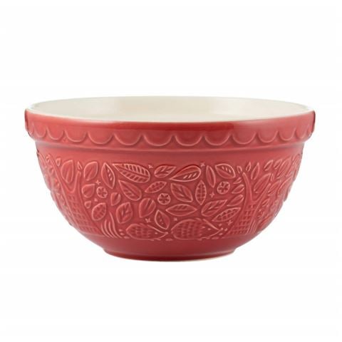Mason Cash - In The Forest Hedgehog Burgundy Mixing Bowl 1.1L