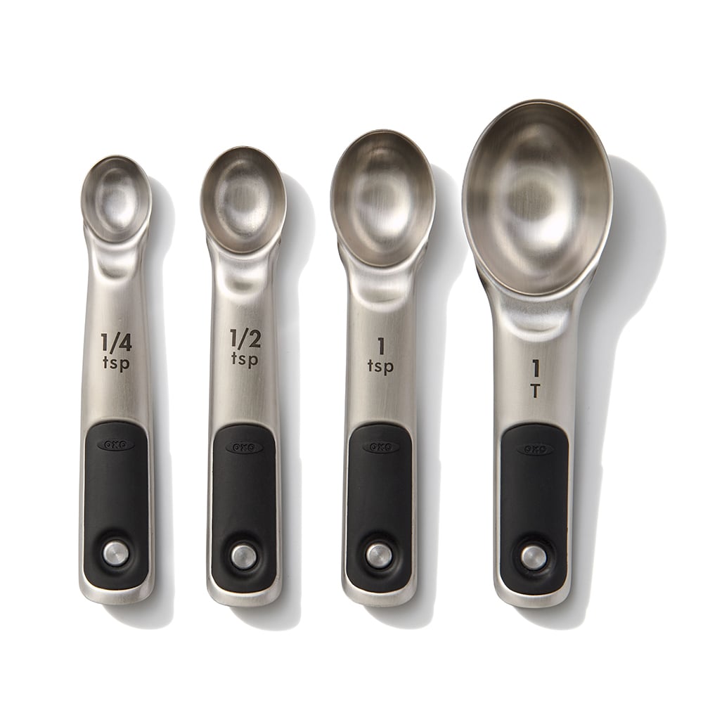 OXO Stainless Steel Measuring Spoon Set 4pce Peter's of Kensington