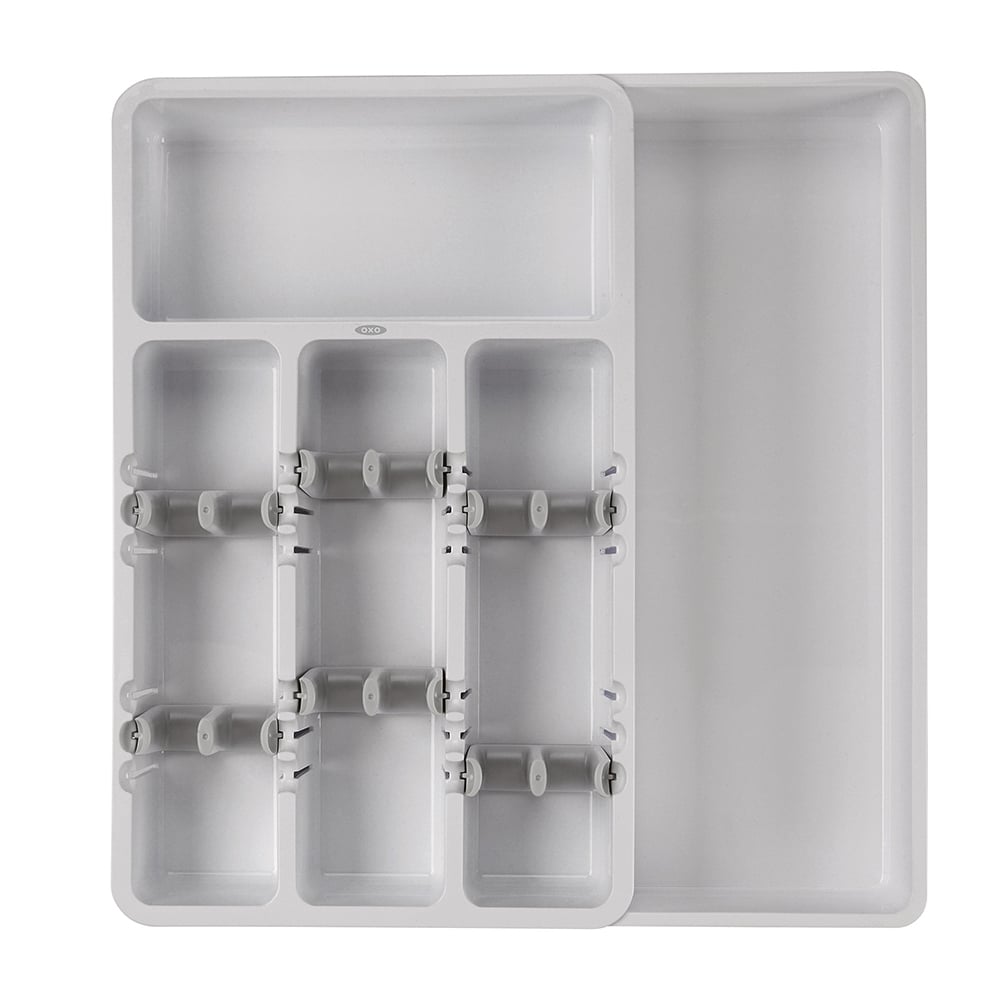 OXO Expandable Utensil Organizer Grey Peter's of Kensington