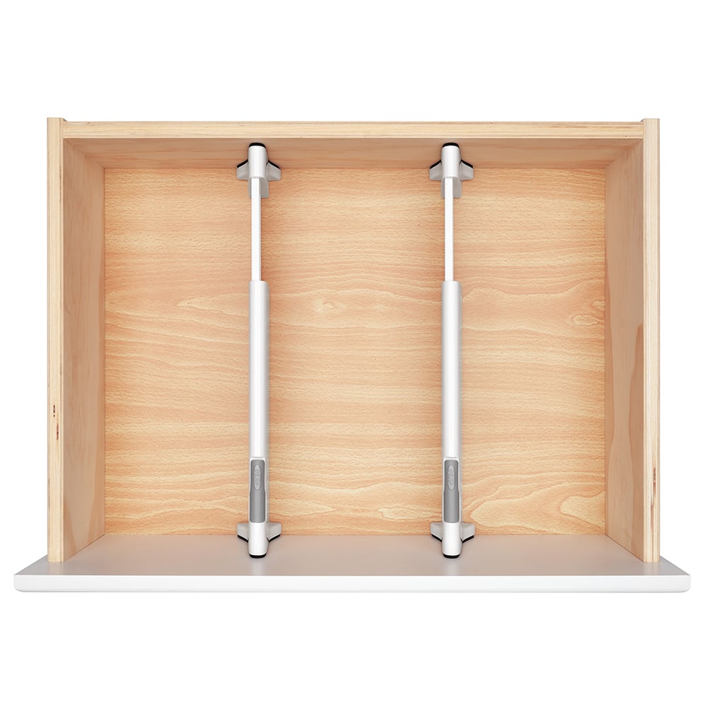 OXO Expandable Dresser Drawer Divider White Set 2pce Peter's of