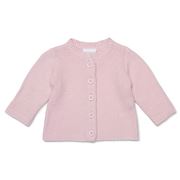 Marquise - Knitted Cotton Cardigan Pink Size 0