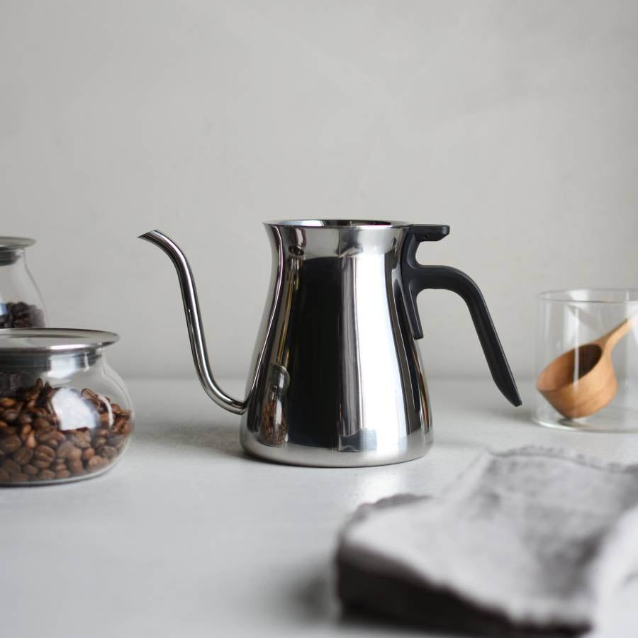 Kinto Pour Over Kettle Matte Stainless Steel 900ml Peter's of
