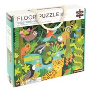 Petitcollage - Wild Rainforest Floor Puzzle 24pce
