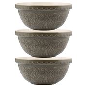 Mason Cash - In The Forest Mixing Bowl Fox Grey Set 3pce