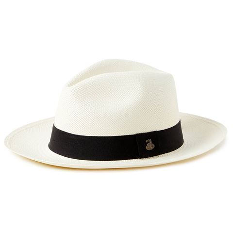 Panama Hats - Panama Classic Long Brim 8-9cm White | Peter's of Kensington