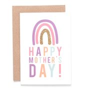 Candle Bark - Mum's Glitter Rainbow Card