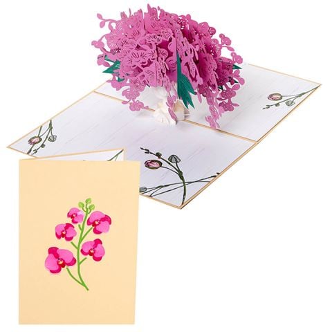 Colorpop - Orchid Vase Card Medium