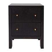 Cafe Lighting - Ariana Bedside Table Small Black