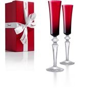 Baccarat - Mille Nuits Flutissimo Flute Set Red 2pce