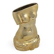 Seletti - Porcelain Vase of Milo Gold 37cm