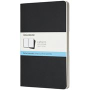 Moleskine - Cahier Dotted Notebook Black Large Set 3pce