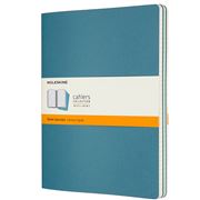 Moleskine - Cahier Ruled Notebook Brisk Blue XL Set 3pce