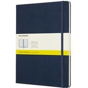 Moleskine - C/Hard Cover Squared Notebook XL Sapphire Blue
