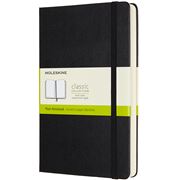 Moleskine - Classic H/Cover Plain Notebook Expanded Lge Blk