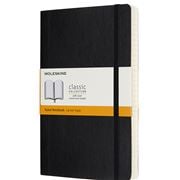 Moleskine - Classic S/Cover Ruled Notebook Expanded Lge Blk