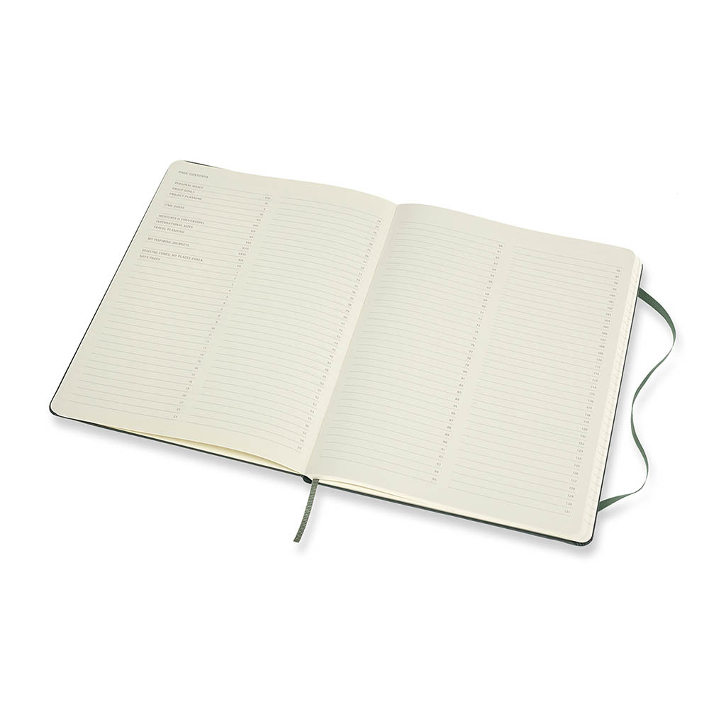Moleskine Pro Notebook Hard Cover Extra Large Forest Green Peter's