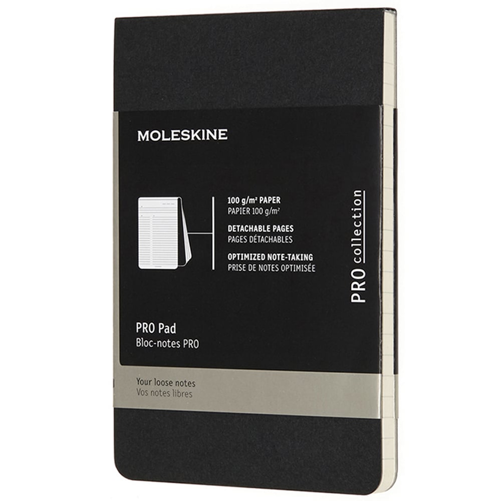 Moleskine Pro Pad Pocket Size Black Peter's of Kensington