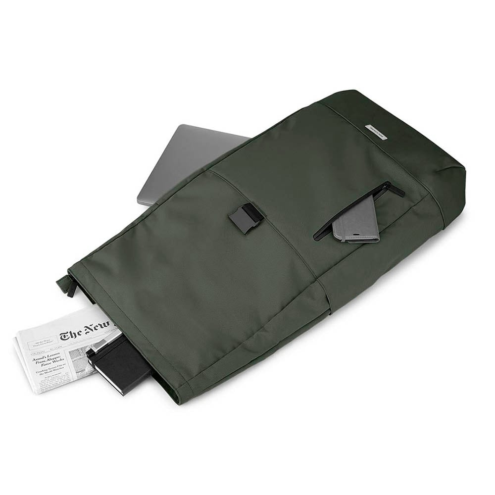 Moleskine Rolltop Backpack Moss Green 30L/ 50cm Peter's of Kensington