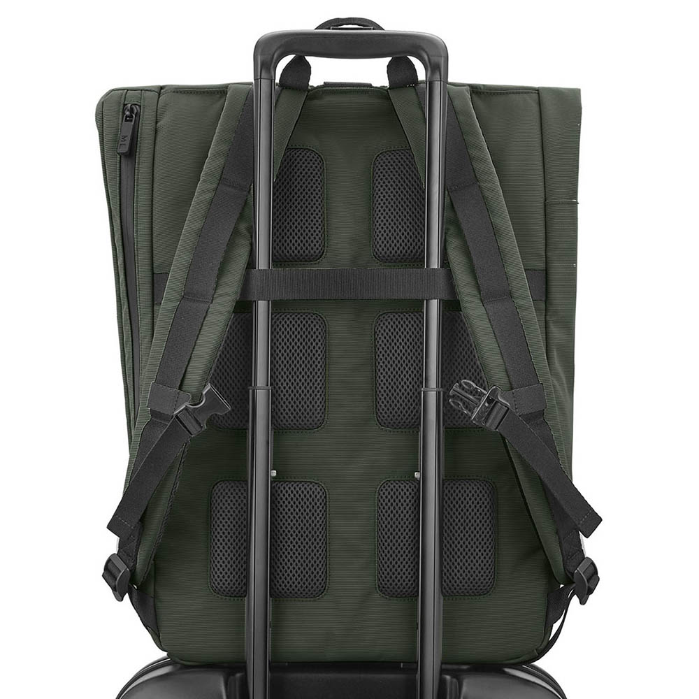 Moleskine Rolltop Backpack Moss Green 30L/ 50cm Peter's of Kensington
