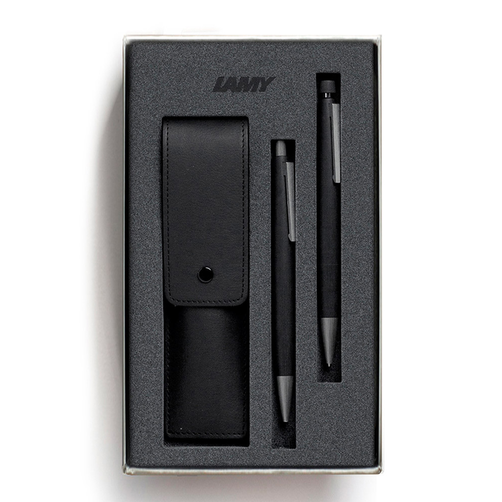 Lamy - 2000 Ballpen & Mechanical Pencil 0.7mm Set 3pce | Peter's of ...