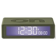 Lexon - Flip+ Reversible Alarm Clock Khaki