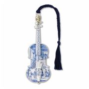 David Howell - Brass Bookmark Delft Violin