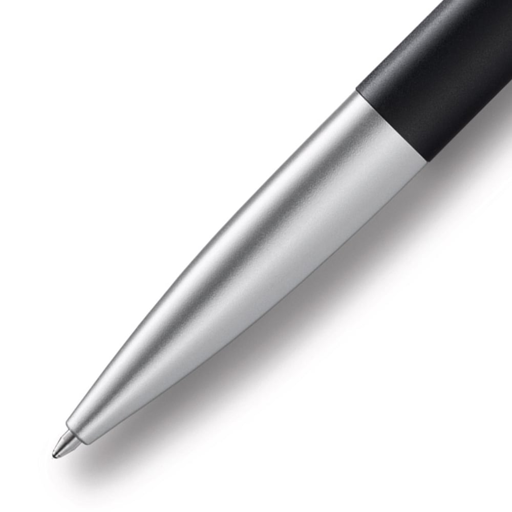 Lamy - Noto Black & Silver Ballpoint Pen | Peter's of Kensington