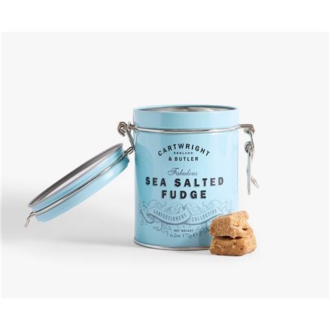 Cartwright & Butler - Sea Salted Caramel Fudge Tin 175g