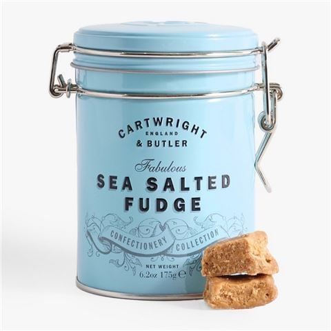 Cartwright & Butler - Sea Salted Caramel Fudge Tin 175g