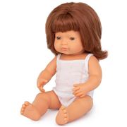 Miniland - Redheaded Girl Baby Doll 38cm