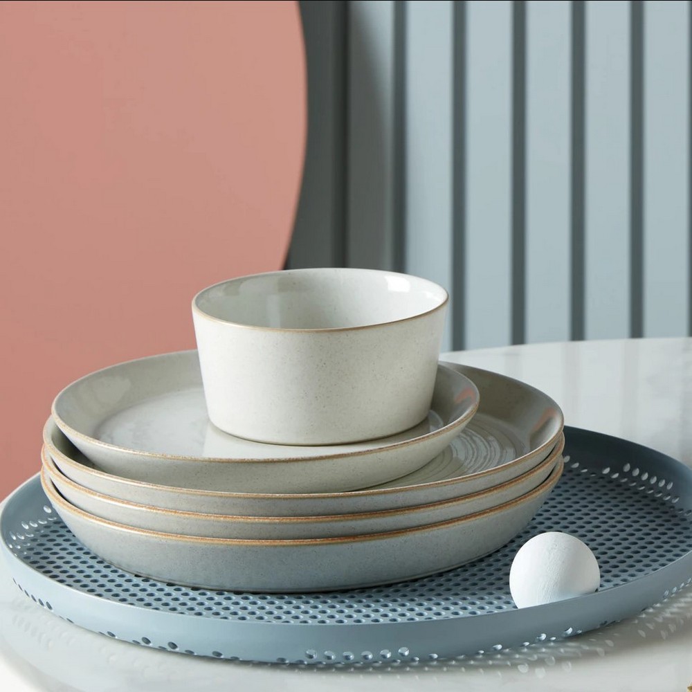 Denby Impression Cream Dinner Set 12pce Peter's of Kensington