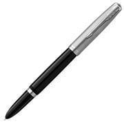 Parker - 51 Fountain Pen Medium Nib Black Chrome Trim