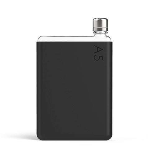 Memobottle - A5 Silicone Sleeve Black Ink