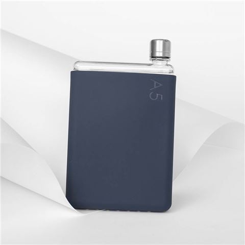 Memobottle - A5 Silicone Sleeve Midnight Blue