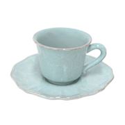 Casafina - Impressions Blue Coffee Cup & Saucer 100ml