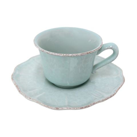 Casafina - Impressions Blue Tea Cup & Saucer 220ml
